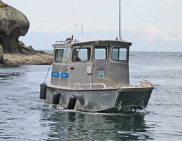 Ranger David Castor at Matia Island