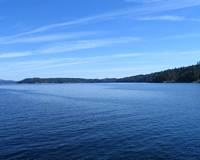 Heading North out of Brentwood Bay.