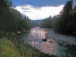 Late afternoon on the Middle Fork