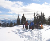 Monday, 3-8-2004  Picnic on top of Kuskanax Mtn.